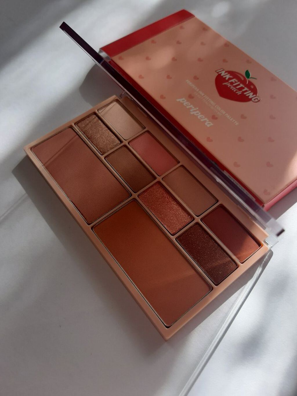 インク フィッティング カラー パレット/PERIPERA/アイシャドウパレットを使ったクチコミ（3枚目）