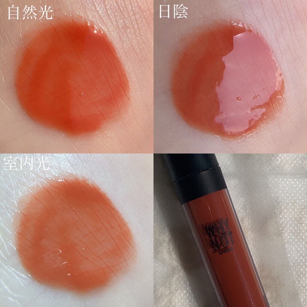 WHY NOT SPINNS リップグロス/DAISO/リップグロスを使ったクチコミ(2枚目)