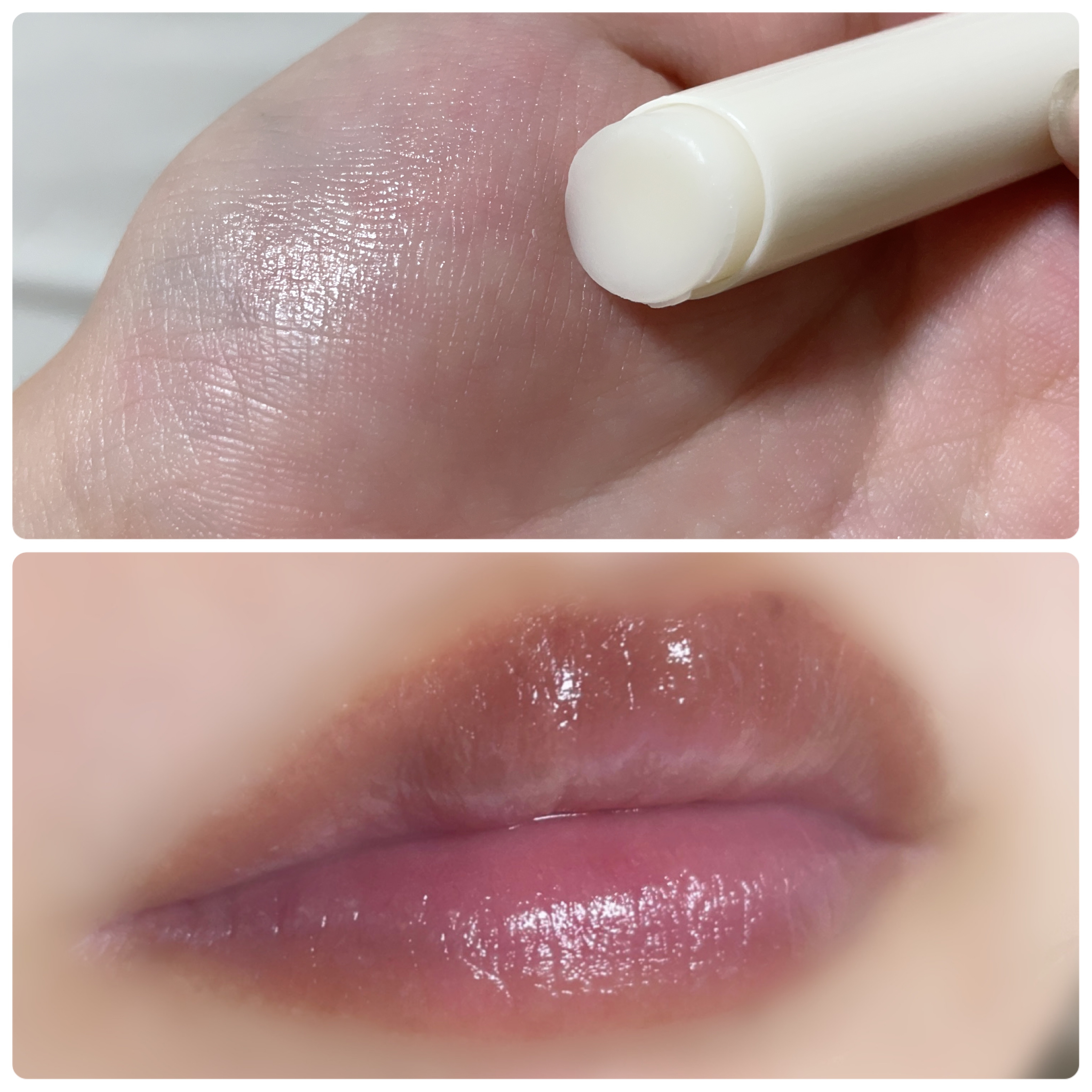 センシティブリップバーム/SAM'U/リップバームを使ったクチコミ（2枚目）