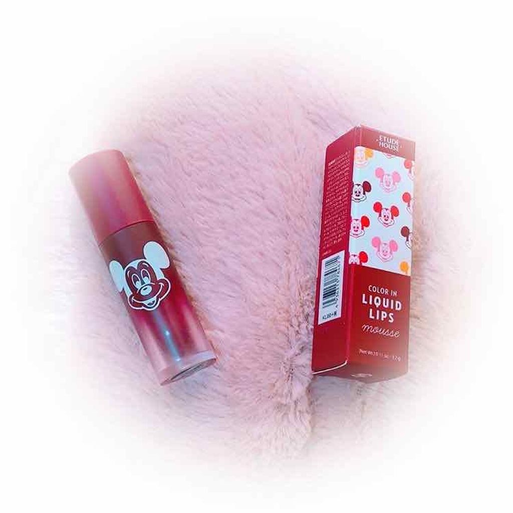 カラーインリキッドリップムース/ETUDE/口紅を使ったクチコミ(1枚目)