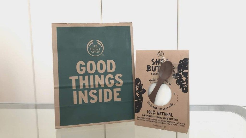 ザボディショップシアバター/THE BODY SHOP/ボディクリームを使ったクチコミ（2枚目）