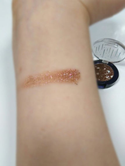 グリッター シャドウ カラー/rom&nd/グリッターを使ったクチコミ(2枚目)