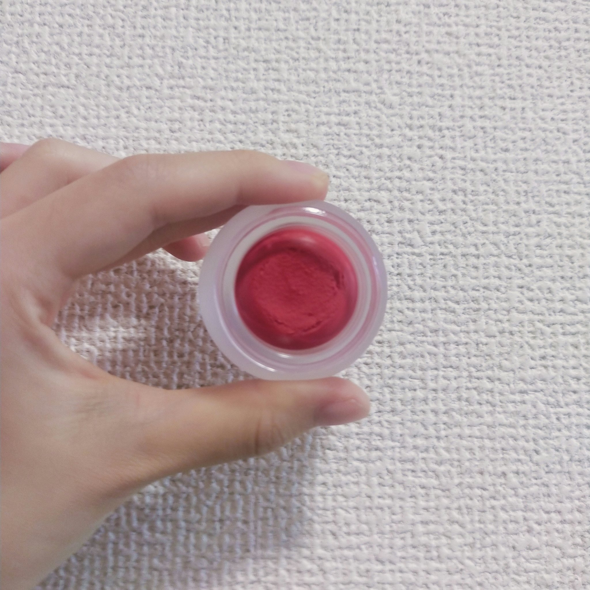 リップアンドチーク ブラーリープリンポット CR02 ボーイ/fwee/口紅を使ったクチコミ（3枚目）