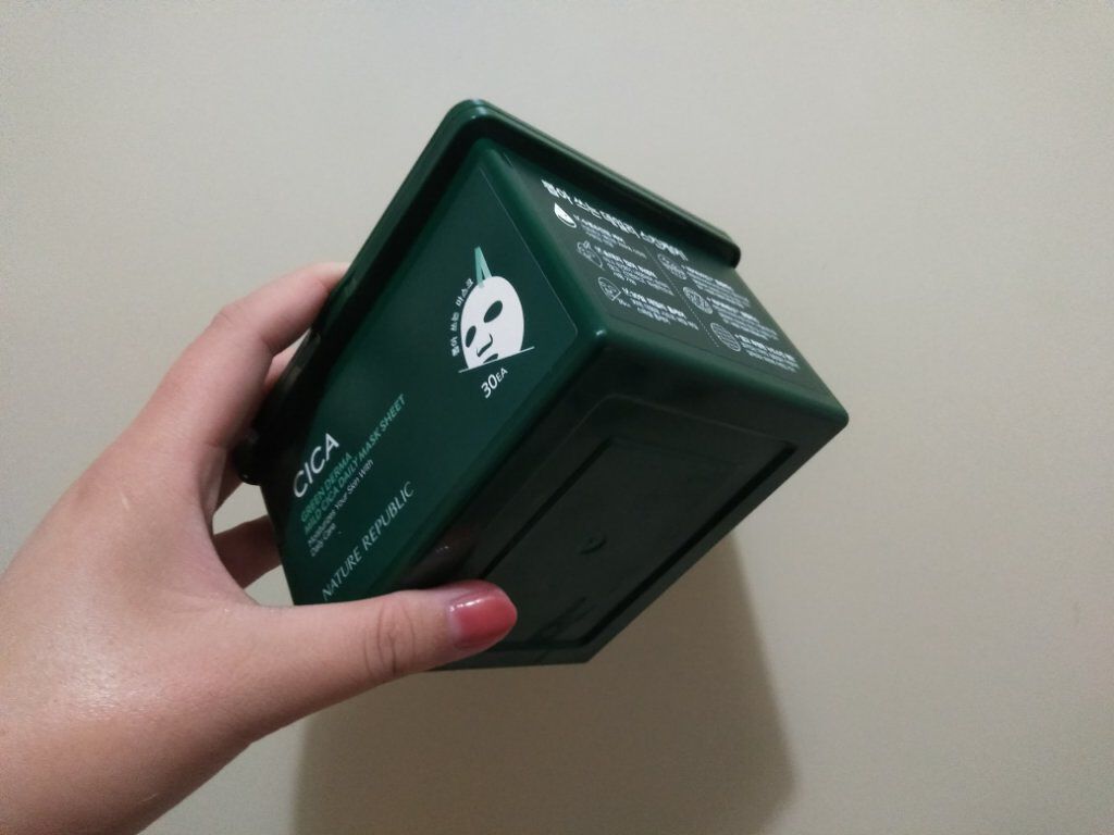 グリーンダーマCICA デイリーシートマスク/ネイチャーリパブリック/シートマスク・パックを使ったクチコミ(2枚目)