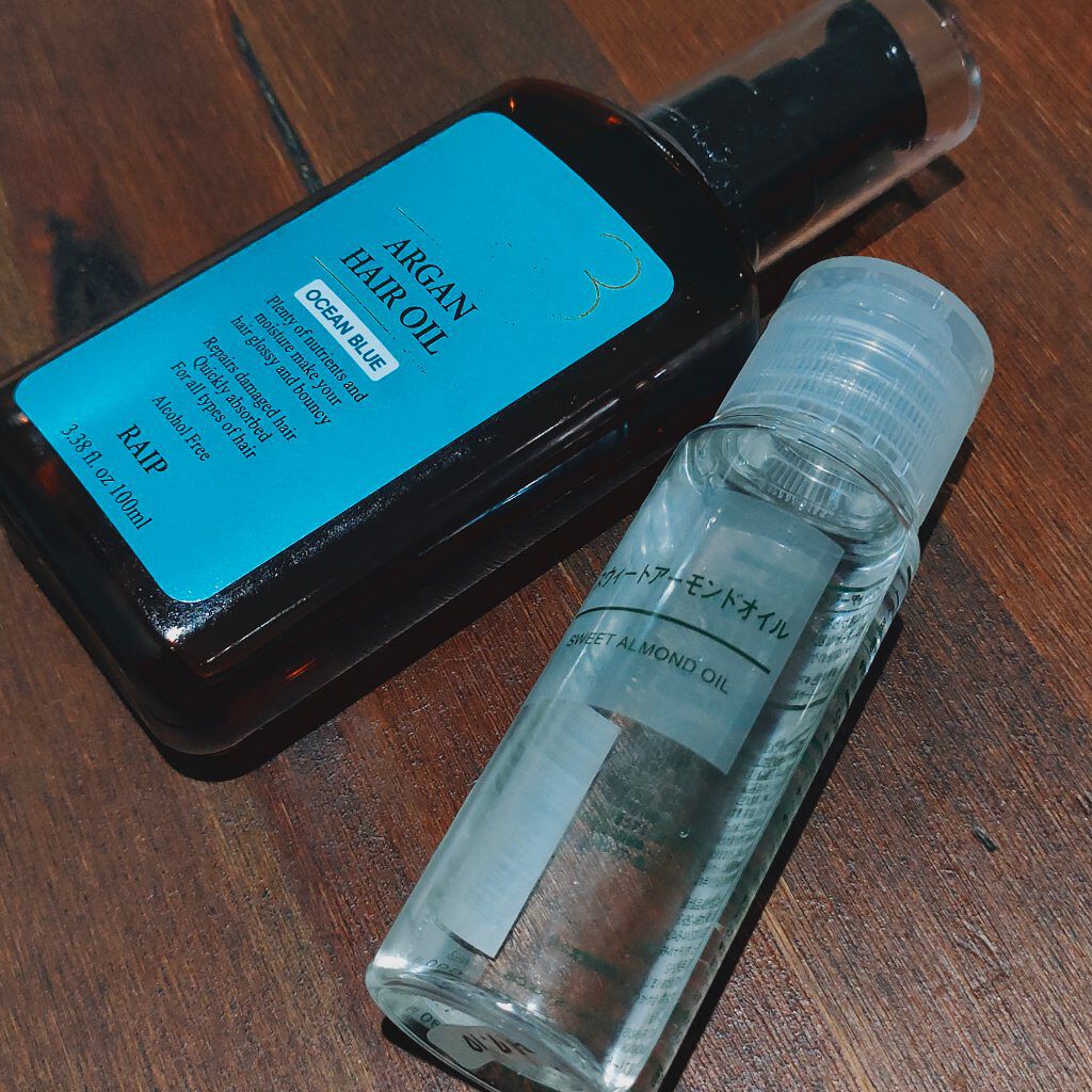 スウィートアーモンドオイル/無印良品/ボディオイルを使ったクチコミ（1枚目）