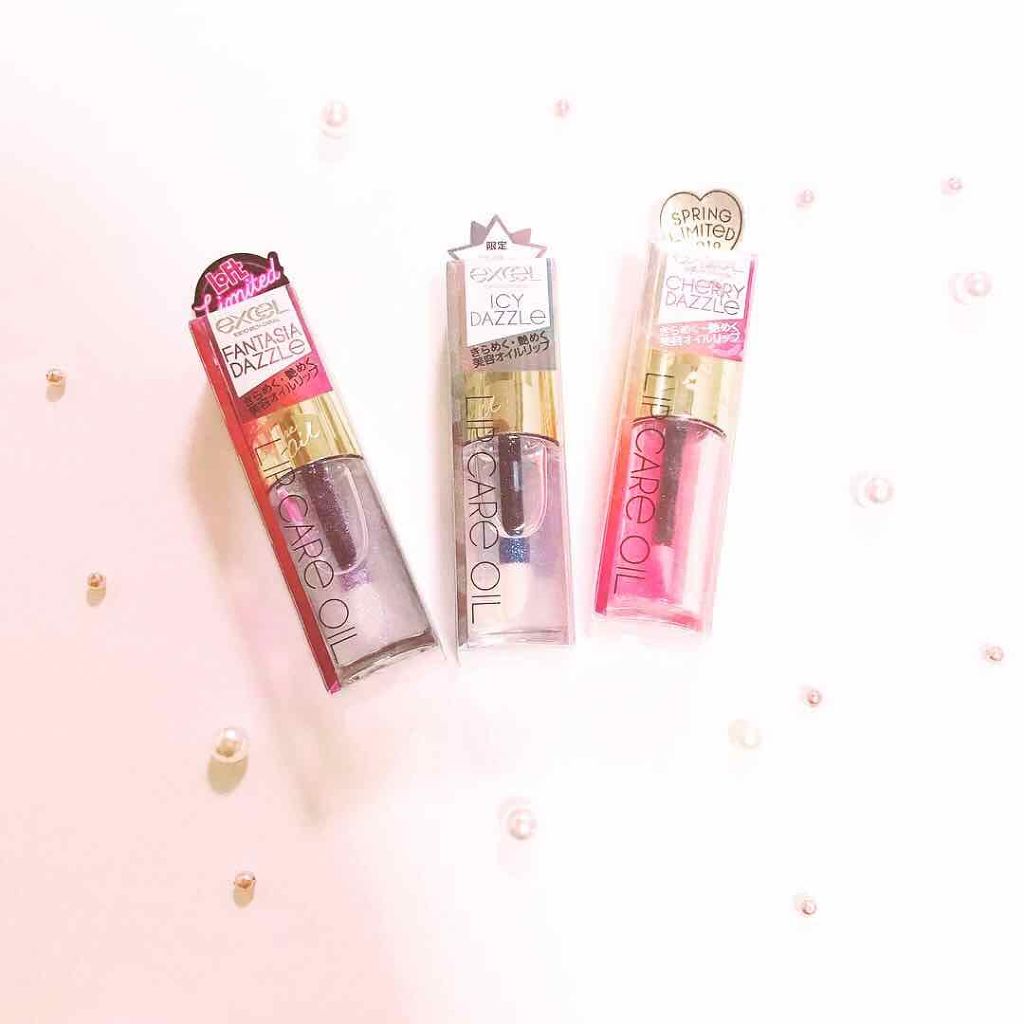 リップケアオイル/excel/リップグロスを使ったクチコミ（1枚目）