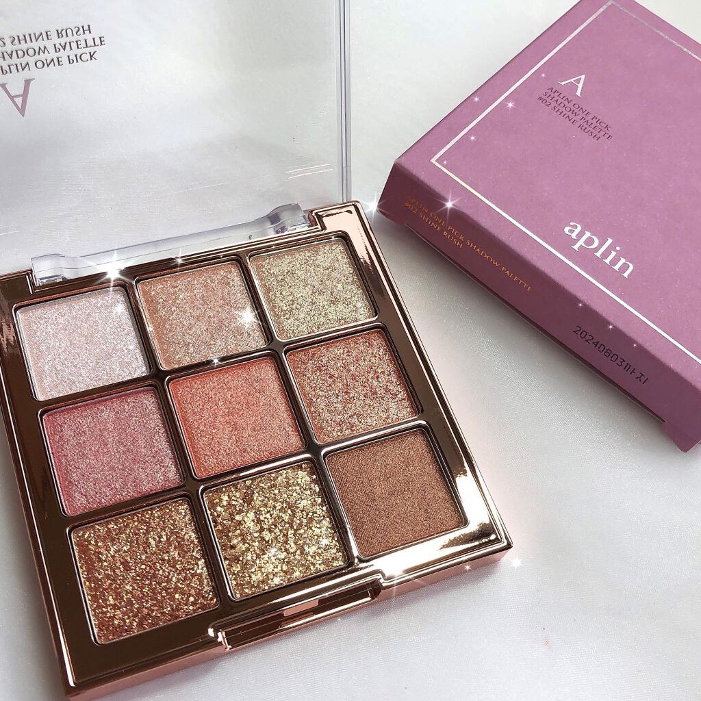 ワンピックアイシャドウパレット/APLIN/アイシャドウパレットを使ったクチコミ(7枚目)