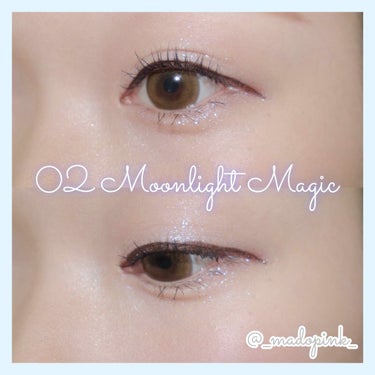 ジルスチュアート クリスタルブルーム ジェリービジュー 02 Moonlight Magic/JILL STUART/ジェル・クリームアイシャドウを使ったクチコミ（2枚目）