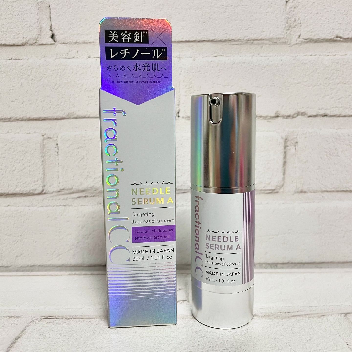 ニードルセラムA/fractionalCC/美容液を使ったクチコミ（1枚目）