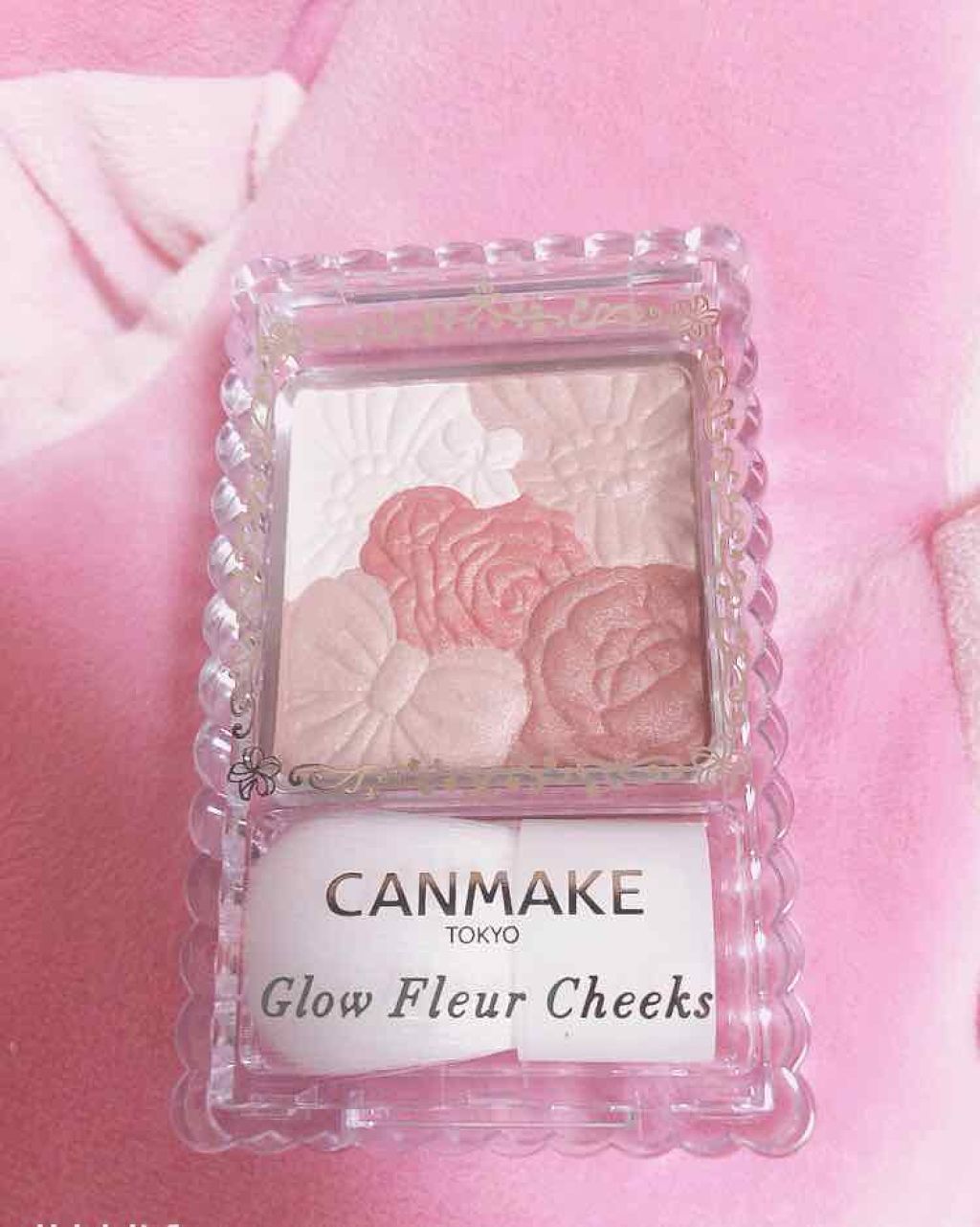 グロウフルールチークス/キャンメイク/パウダーチークを使ったクチコミ(1枚目)