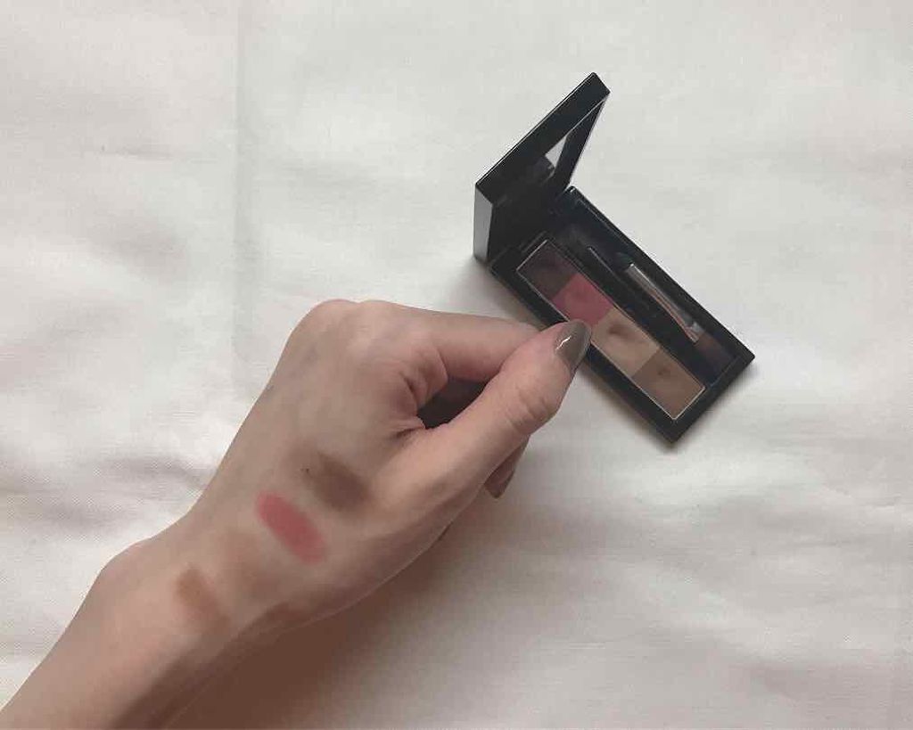 リシェ カラーリング アイブロウパウダー/Visée/パウダーアイブロウを使ったクチコミ（3枚目）