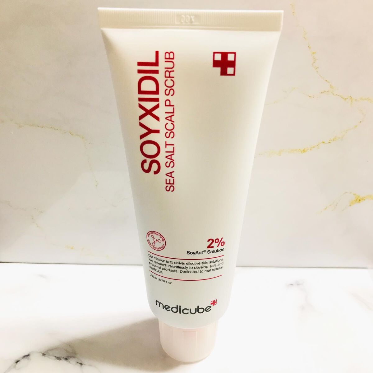 シーソルトヘッドスクラブ/MEDICUBE/ヘッドスクラブを使ったクチコミ（2枚目）