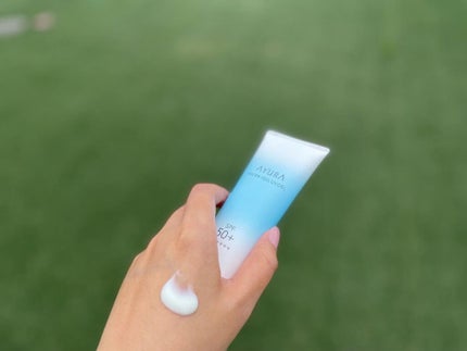 ウォーターフィールUVジェルα/AYURA/日焼け止めジェルを使ったクチコミ(2枚目)