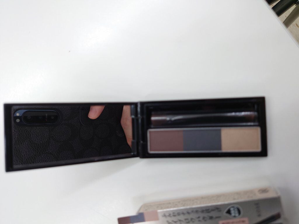 ニュアンスアイブローマスカラ/インテグレート/眉マスカラを使ったクチコミ(3枚目)