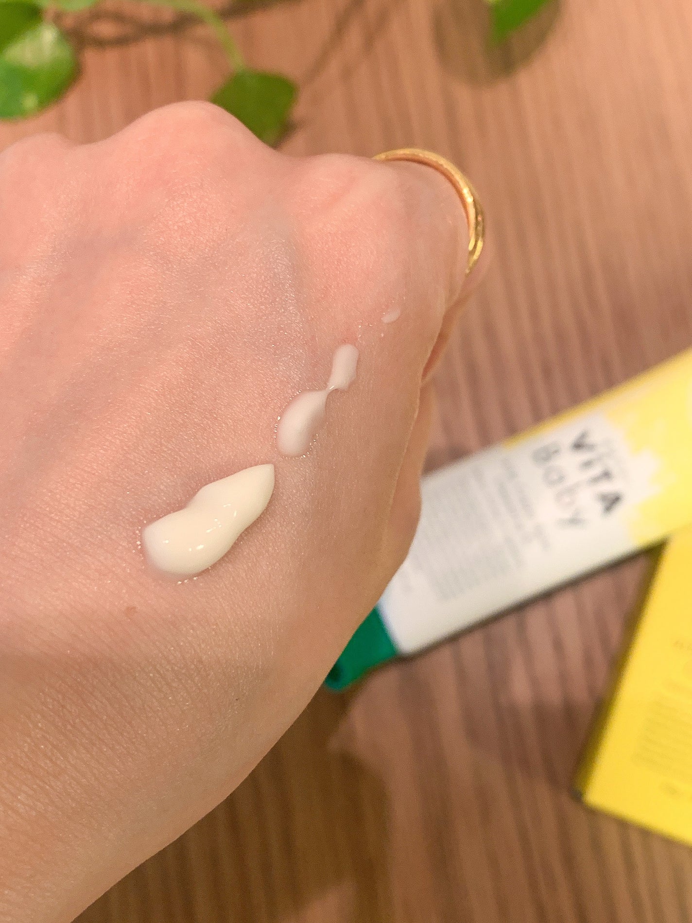 ViTAクリームバームクレンジングC/ViTABaby/クレンジングバームを使ったクチコミ(2枚目)