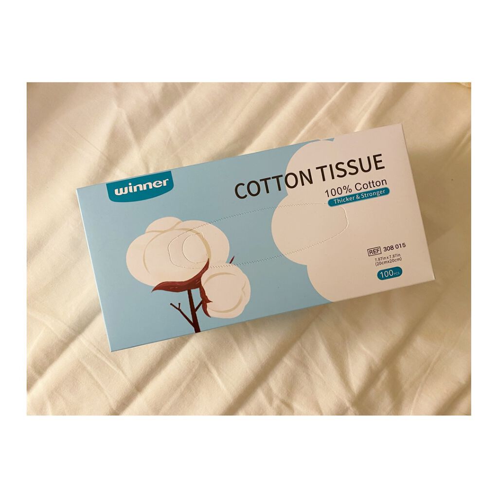 最近、洗顔後のお顔の拭き取りに、使い捨てタオルを使い始めました。


私が使用しているのは、Winnerの「コットンティッシュ」。

天然コットン100%の使い捨て洗顔タオルです！



元NMBでYouTuberのアカリンこと吉田朱里さん