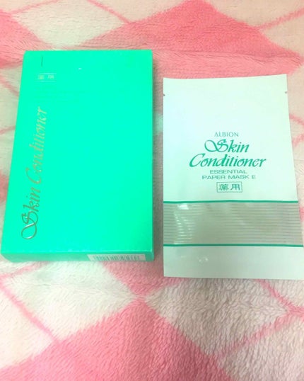 アルビオン 薬用スキンコンディショナー エッセンシャル ペーパーマスク E/ALBION/シートマスク・パックを使ったクチコミ(1枚目)