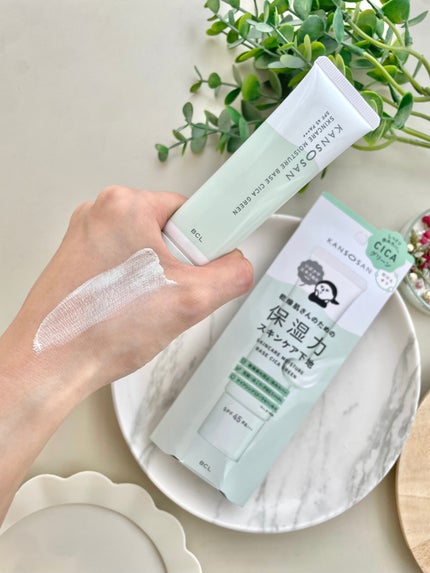 乾燥さん 保湿力スキンケア下地 シカグリーン/乾燥さん/化粧下地を使ったクチコミ(5枚目)