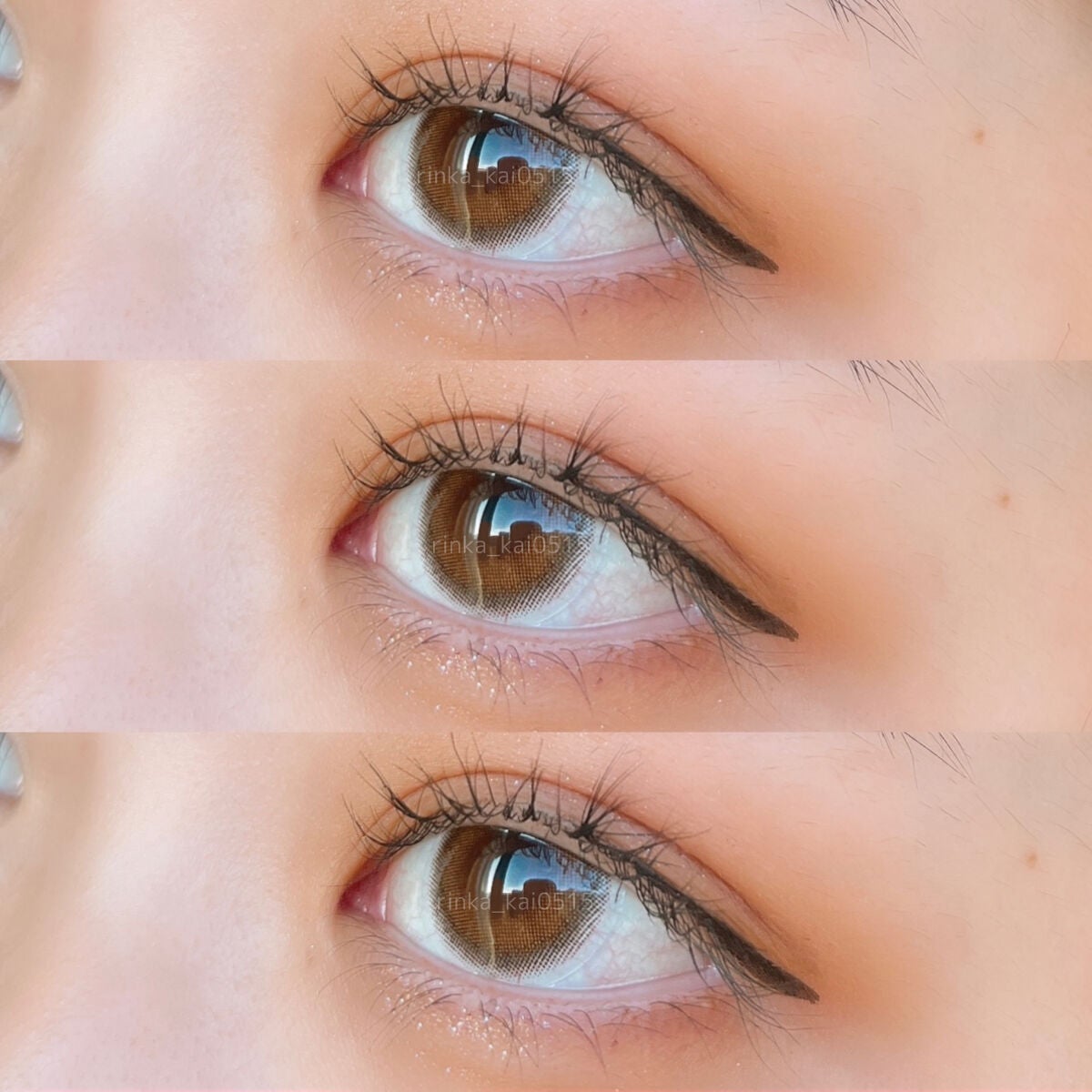 SIXPLUS ホワイトパール アイメイクブラシ 7本セット/SIXPLUS/メイクブラシを使ったクチコミ(2枚目)