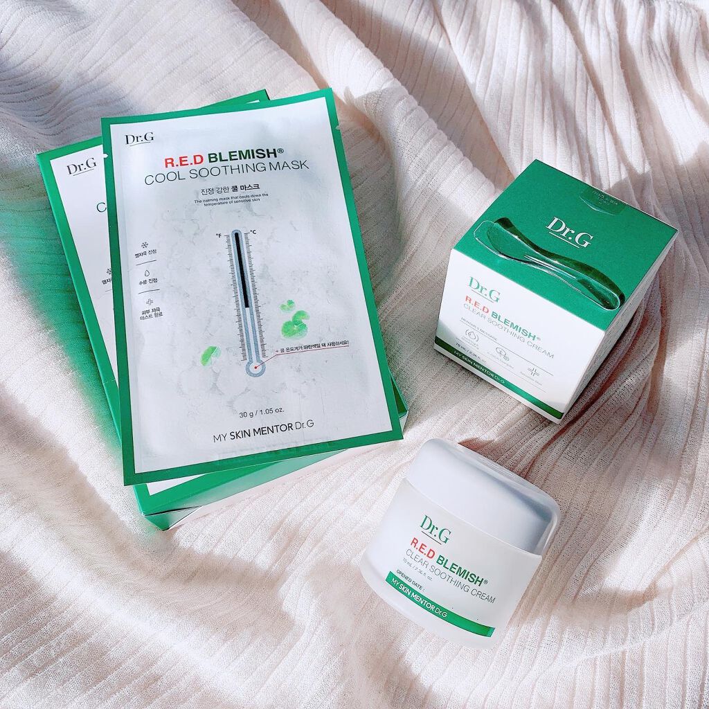 レッドB・Cスムージングクリーム/Dr.G/フェイスクリームを使ったクチコミ(1枚目)