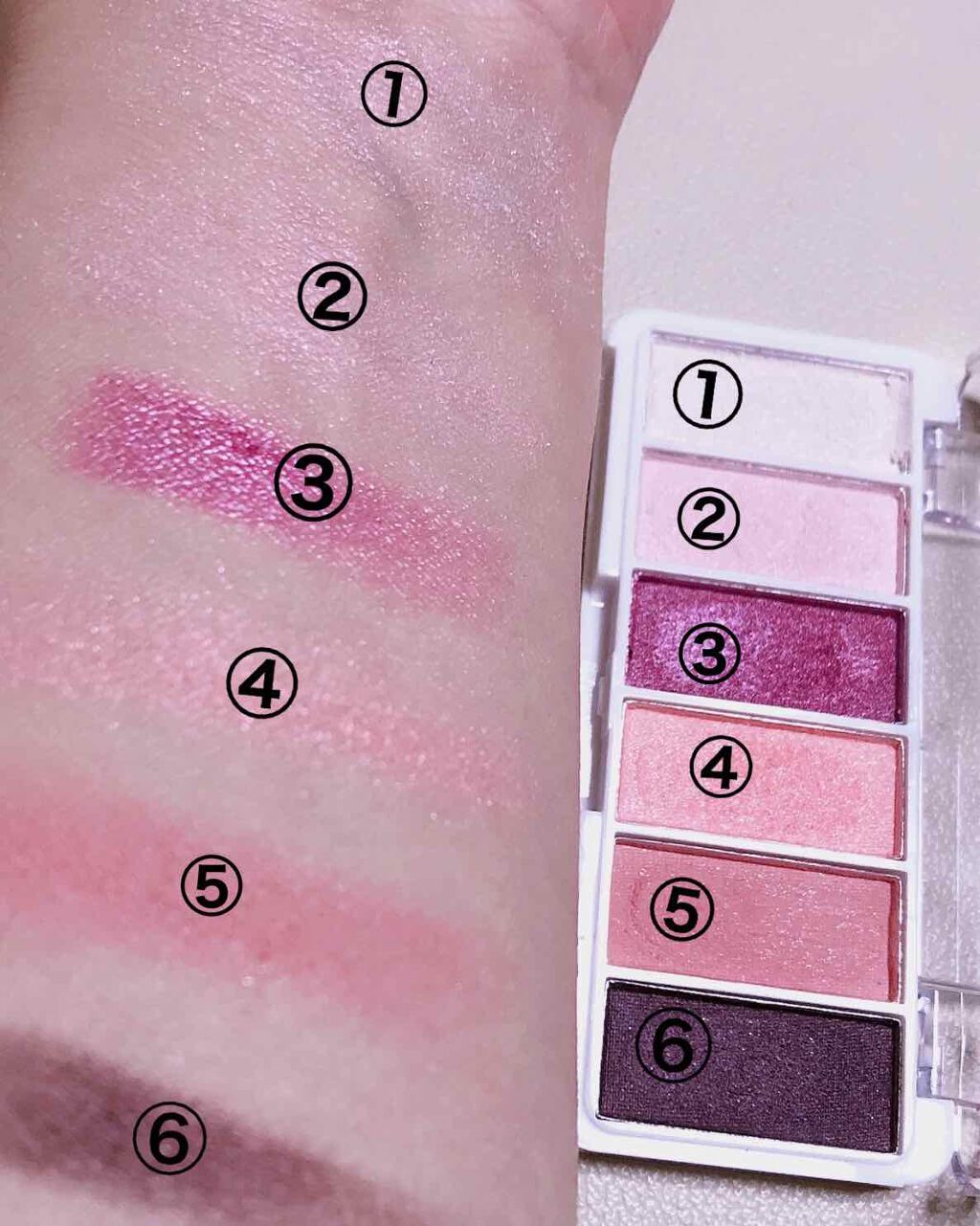 AC カラーアイパレット/AC MAKEUP/アイシャドウパレットを使ったクチコミ（2枚目）
