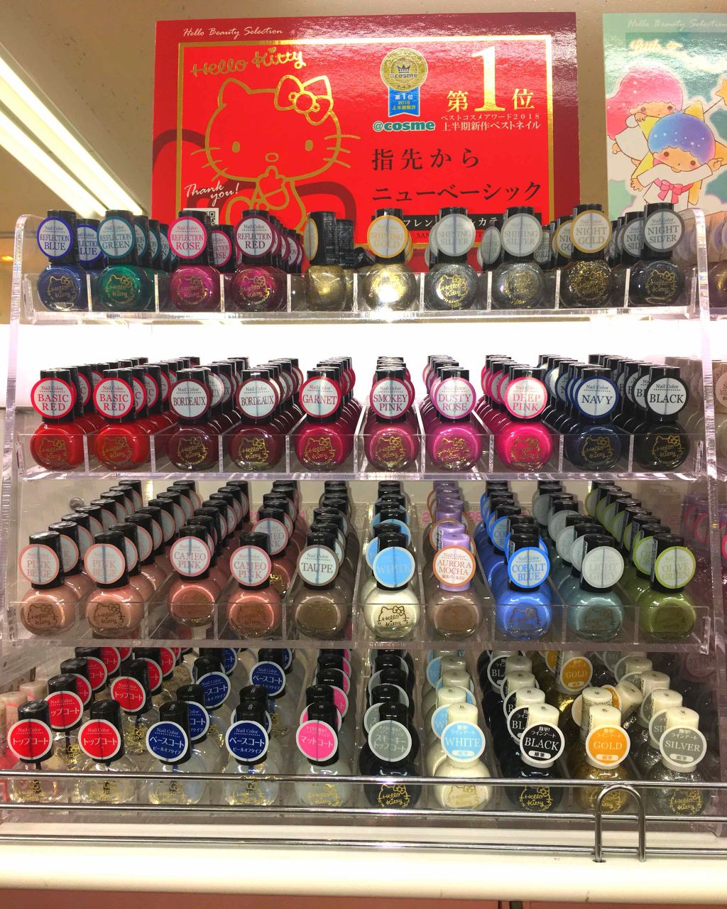 サンリオネイル/DAISO/マニキュアを使ったクチコミ（2枚目）