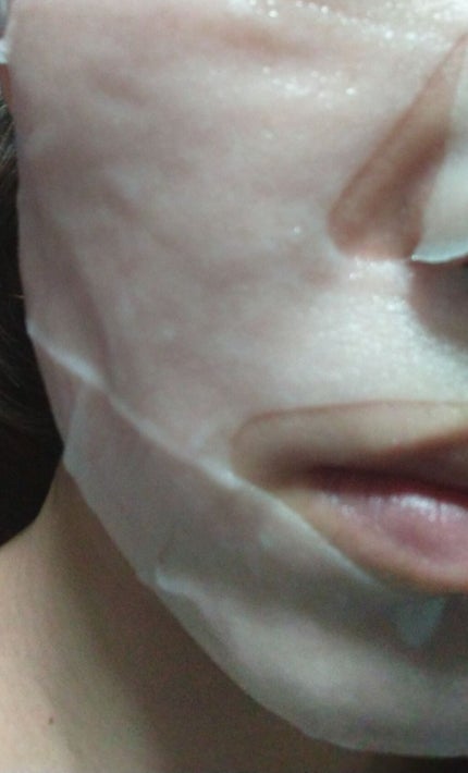 RICE FACE MASKライスバリアフェイスマスク SOFTGLOW/KOUJIHIME/シートマスク・パックを使ったクチコミ(2枚目)