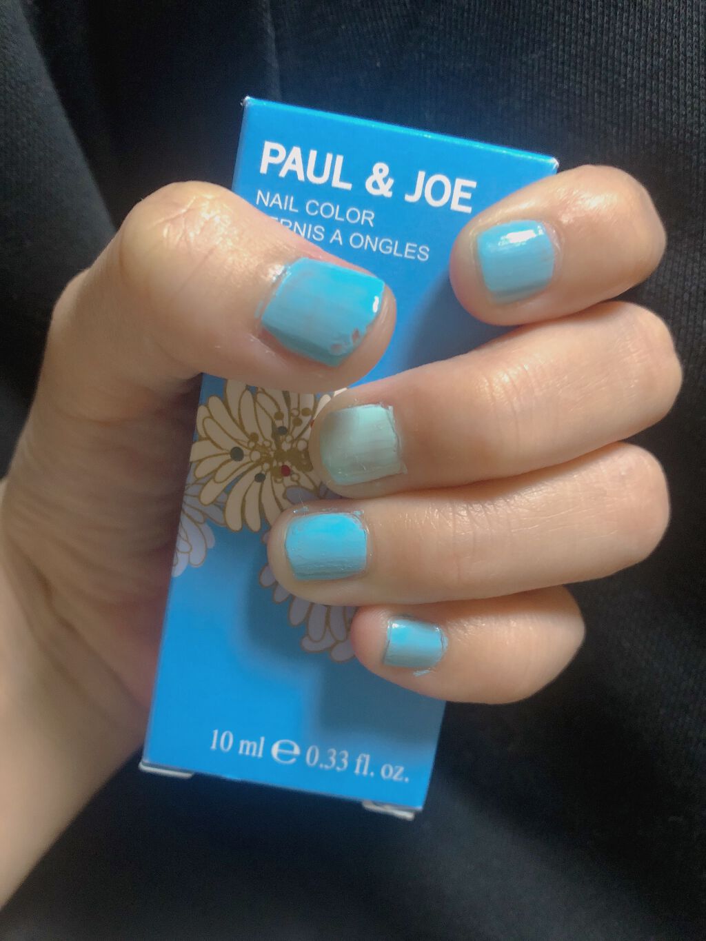 くぅたん on LIPS 「一つの指だけ違う色塗ってみました(笑)#私の上半期ベスコス20..」(1枚目)