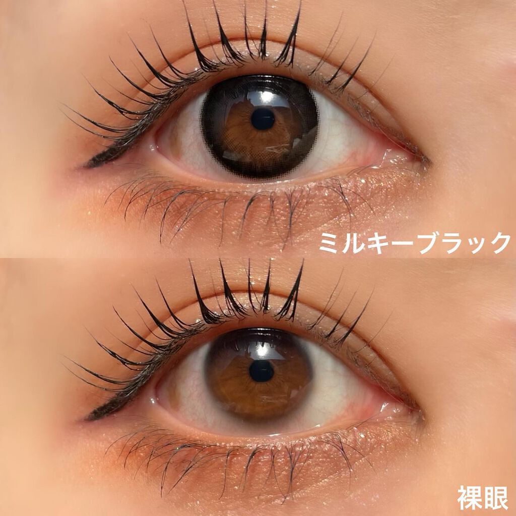 ミルキーシリーズ/LENSSIS/カラーコンタクトレンズを使ったクチコミ（3枚目）