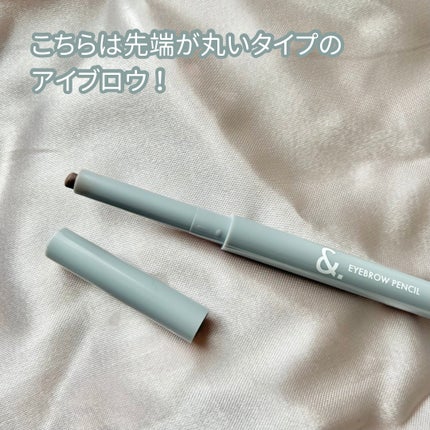 &. アイブロウペンシル極細芯/DAISO/アイブロウペンシルを使ったクチコミ(3枚目)