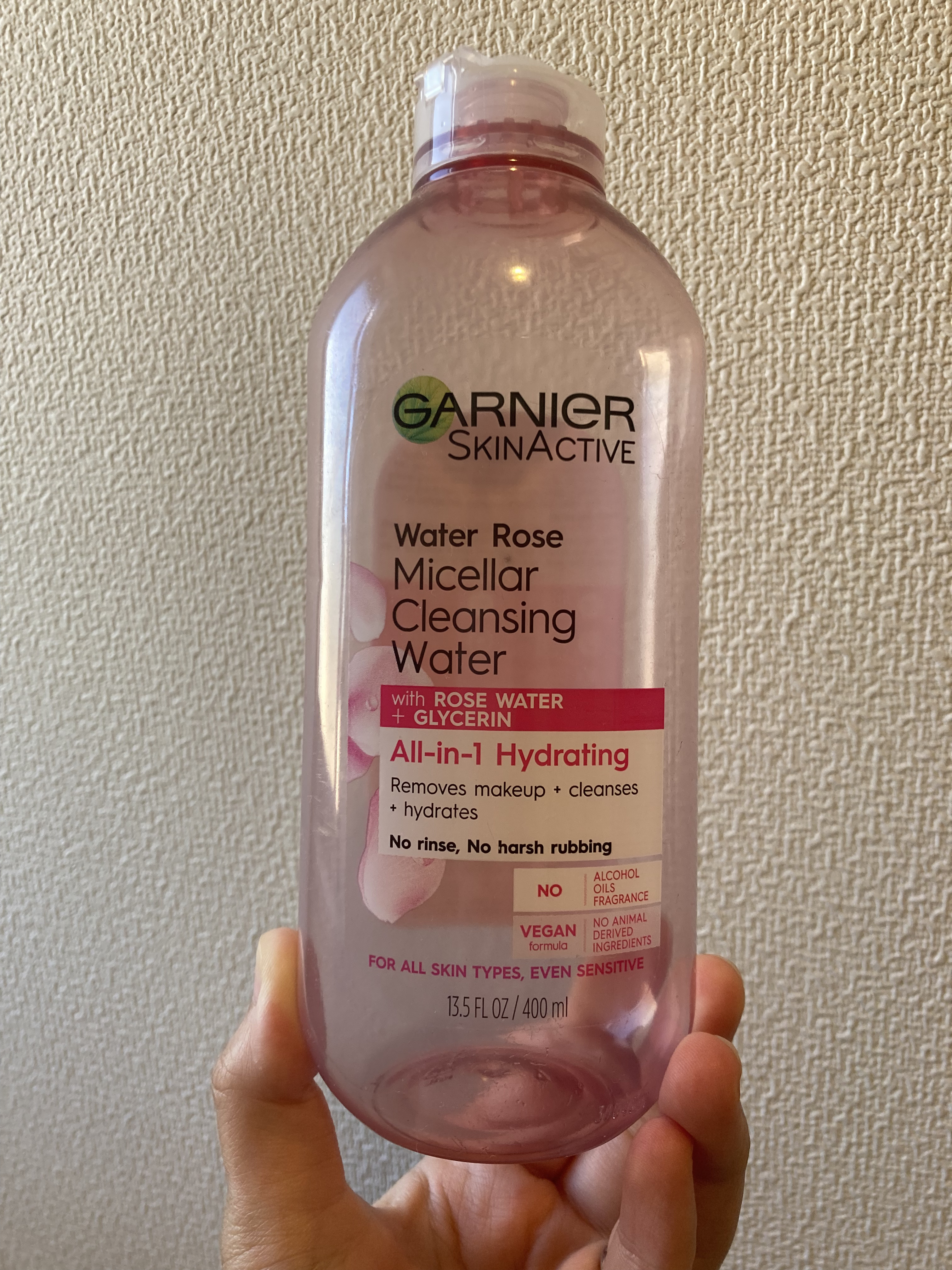 ミセルクレンジングウォーター/GARNIER SKIN NATURALS (海外)/クレンジングウォーターを使ったクチコミ（1枚目）