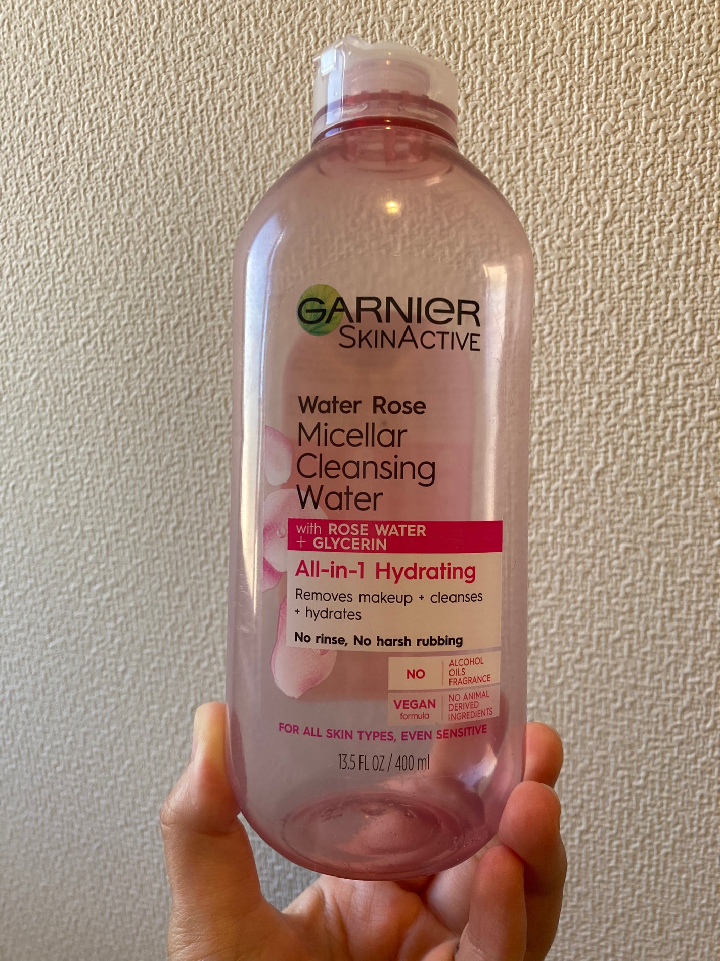 ミセルクレンジングウォーター/GARNIER SKIN NATURALS (海外)/クレンジングウォーターを使ったクチコミ(1枚目)