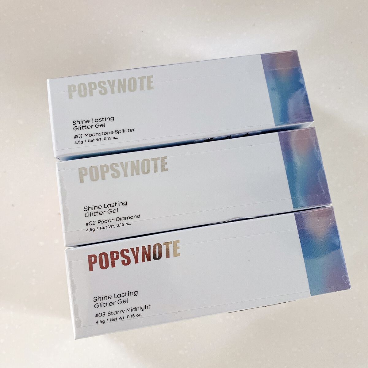 シャイラスティンググリッタージェル/POPSY NOTE/グリッターを使ったクチコミ（3枚目）