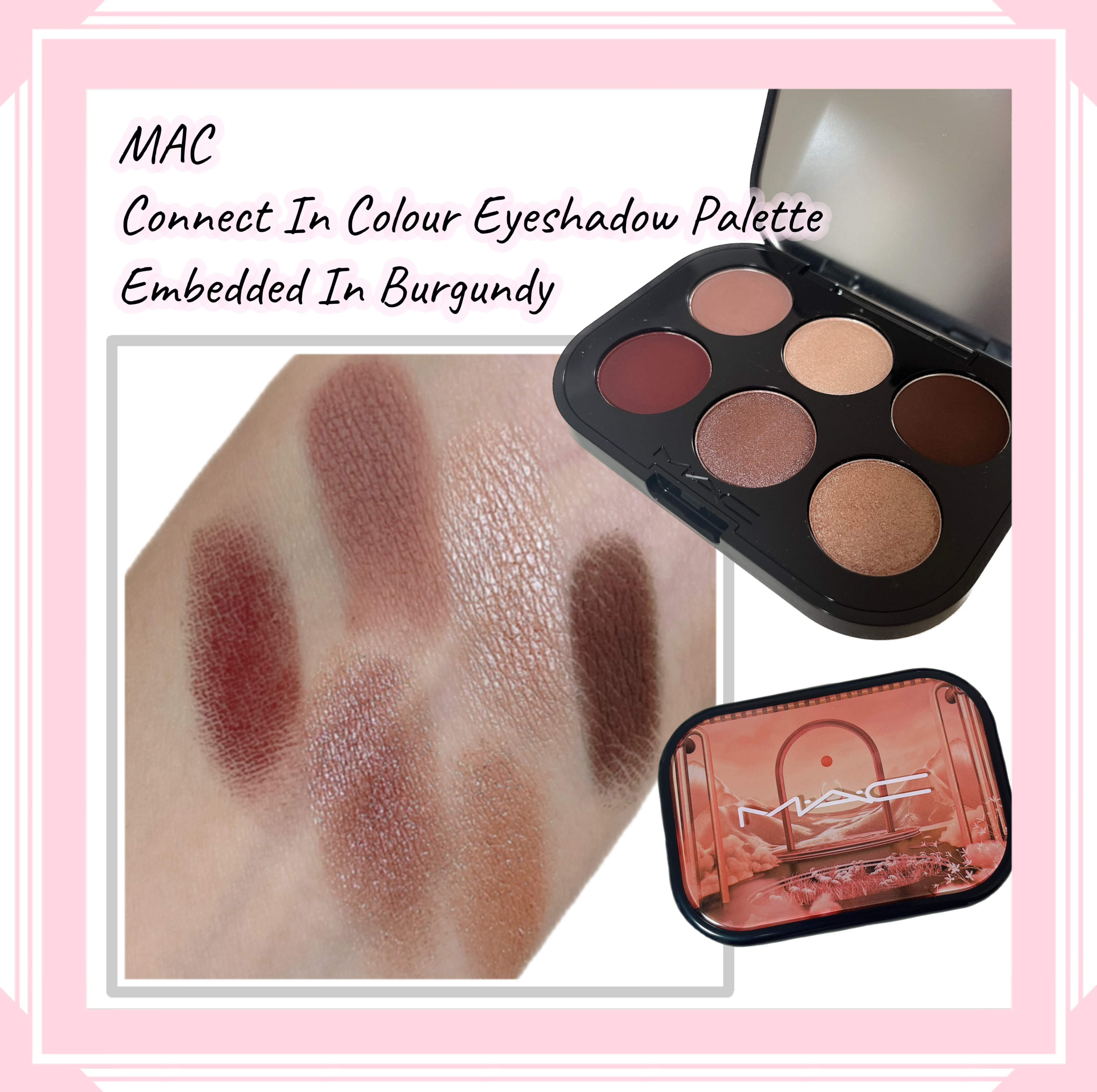 コネクト イン カラー アイシャドウ パレット × 6/M・A・C/アイシャドウパレットを使ったクチコミ（1枚目）