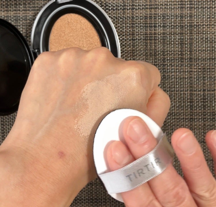 マスクフィットオーラクッション/TIRTIR(ティルティル)/クッションファンデーションを使ったクチコミ(2枚目)