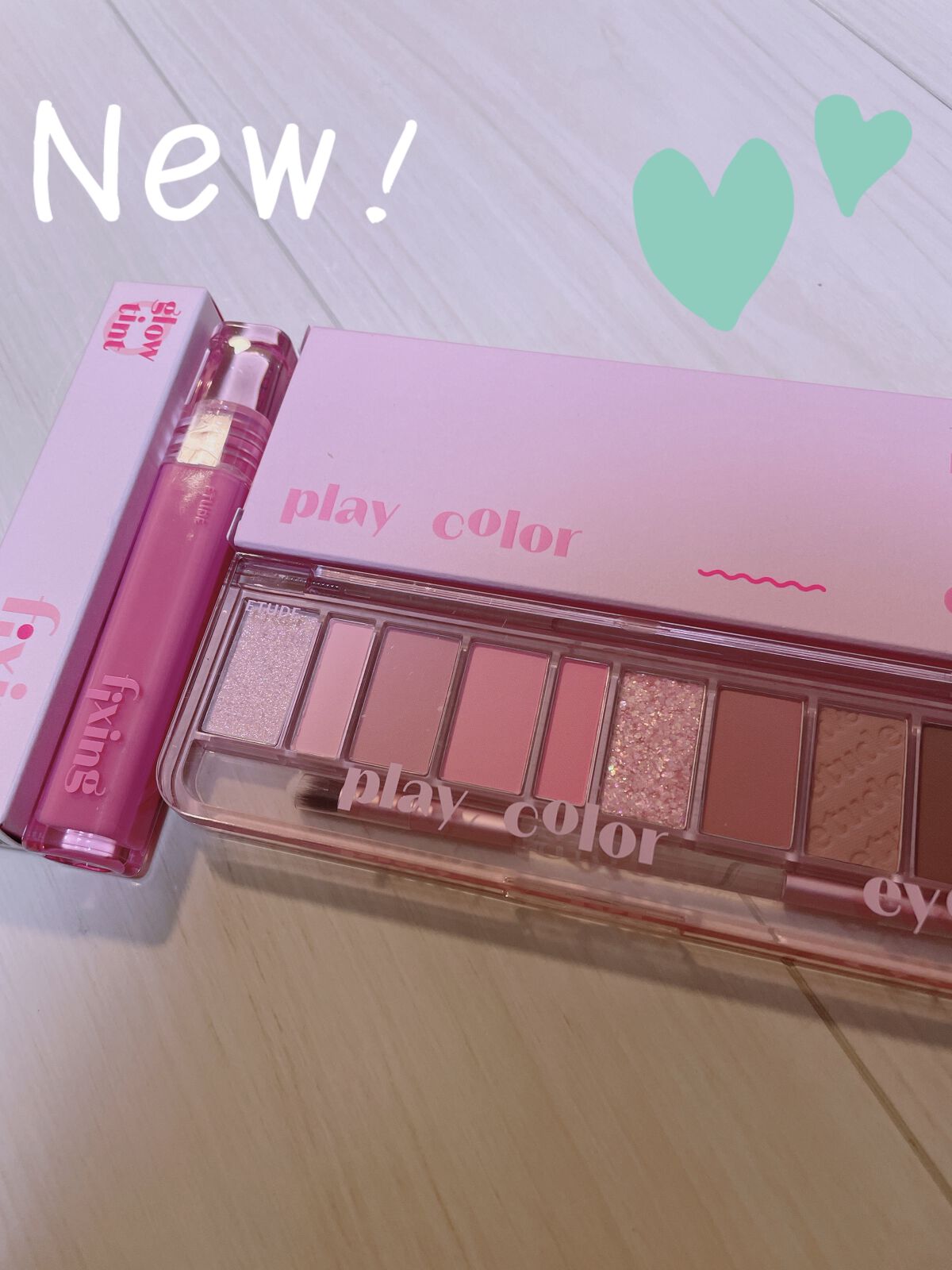 プレイカラー アイシャドウ/ETUDE/アイシャドウパレットを使ったクチコミ（1枚目）
