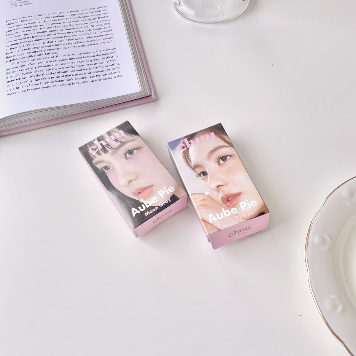 aube pie/chuu LENS/カラーコンタクトレンズを使ったクチコミ（1枚目）