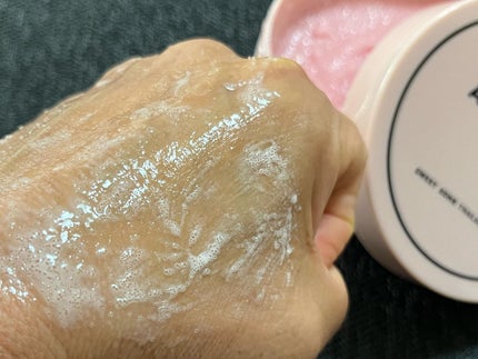 Q+Me スウィート ボム タラソ スクラブ/AGARISM/バスト・ヒップケアを使ったクチコミ(3枚目)