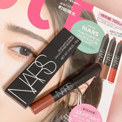 ベルベットマットリップペンシル/NARS/リップライナーを使ったクチコミ(2枚目)