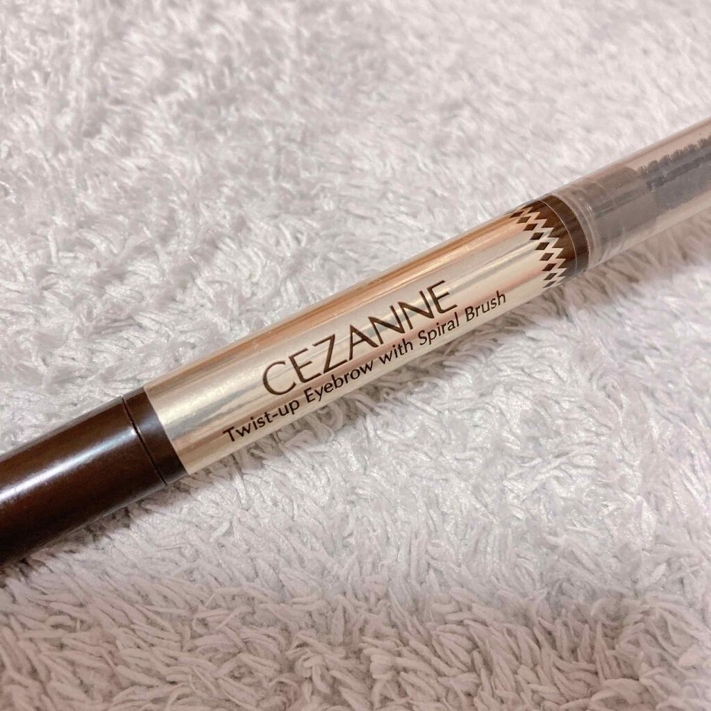 ブラシ付きアイブロウ繰り出し/CEZANNE/アイブロウペンシルを使ったクチコミ（1枚目）