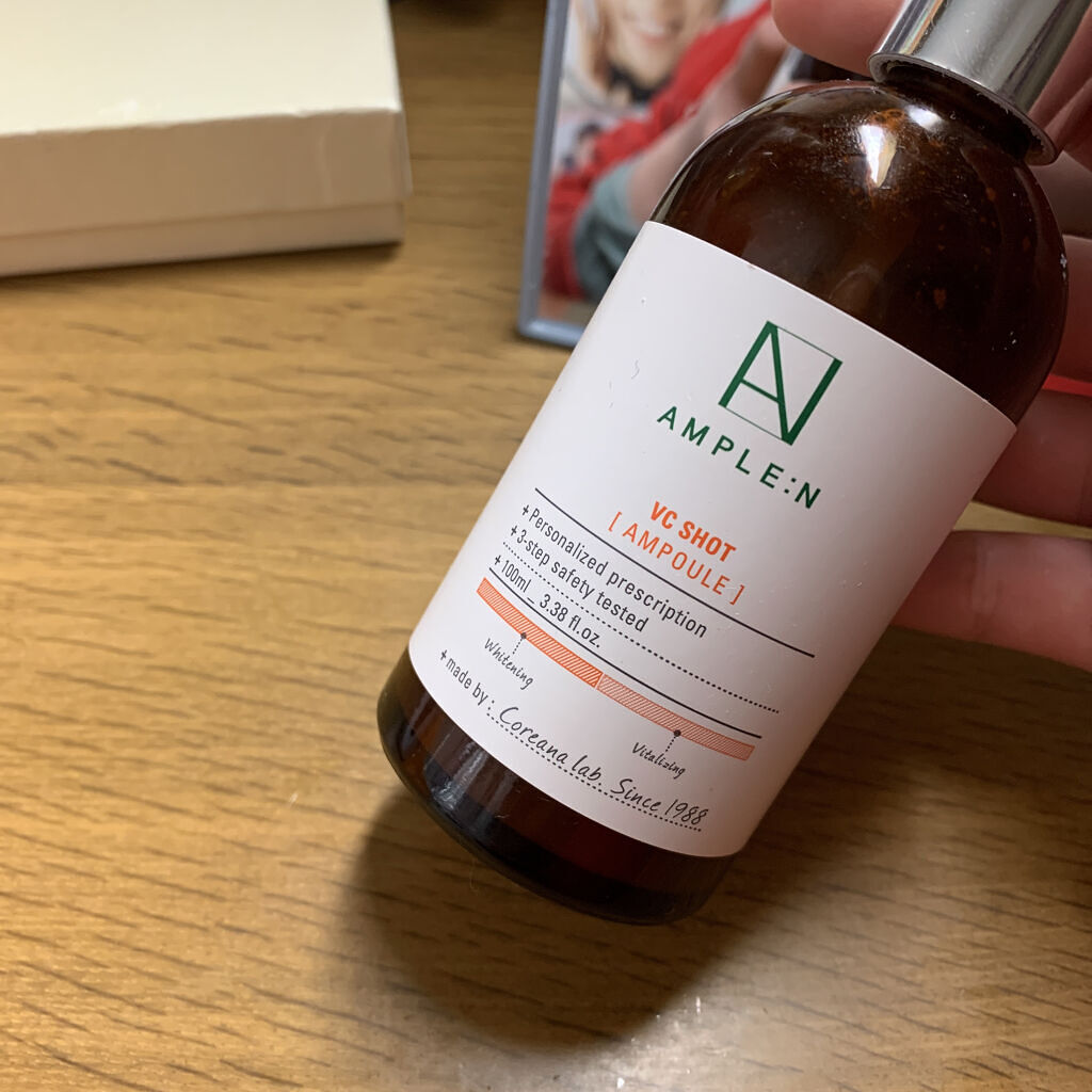 ビタミンCショット（VCショット）美容液/AMPLE:N/美容液を使ったクチコミ（1枚目）