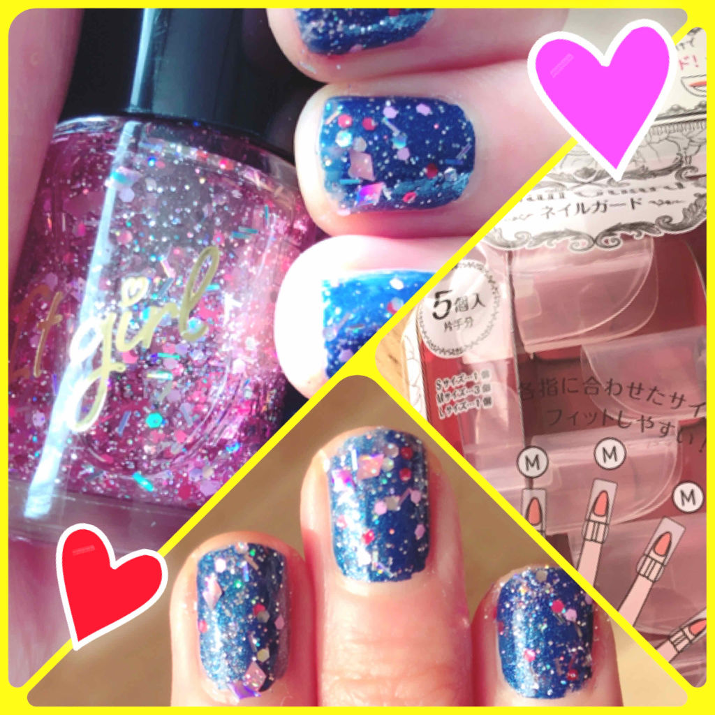 ITGグリッターネイル/DAISO/マニキュアを使ったクチコミ（1枚目）