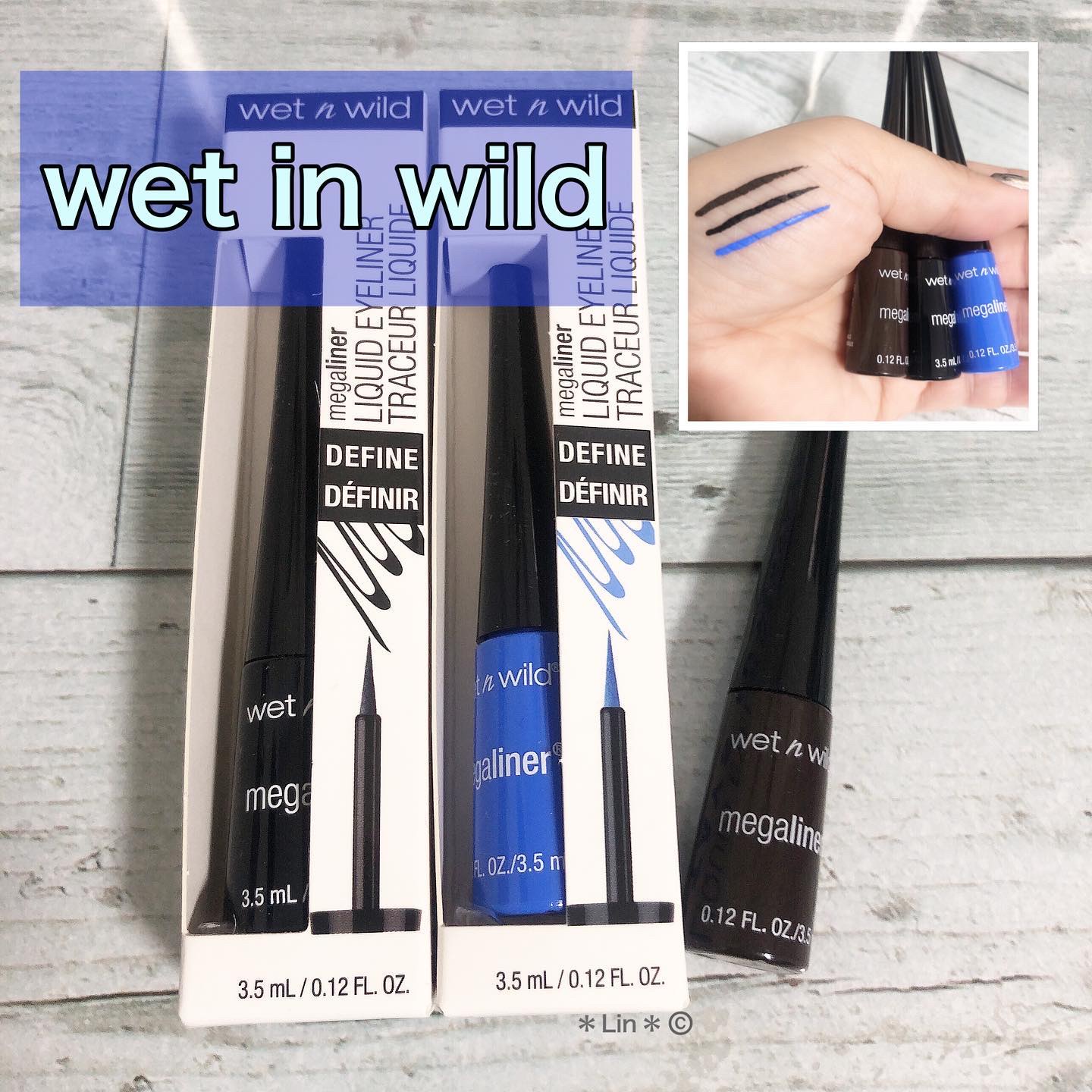 MegaLiner Liquid Eyeliner/wet 'n' wild/リキッドアイライナーを使ったクチコミ（1枚目）