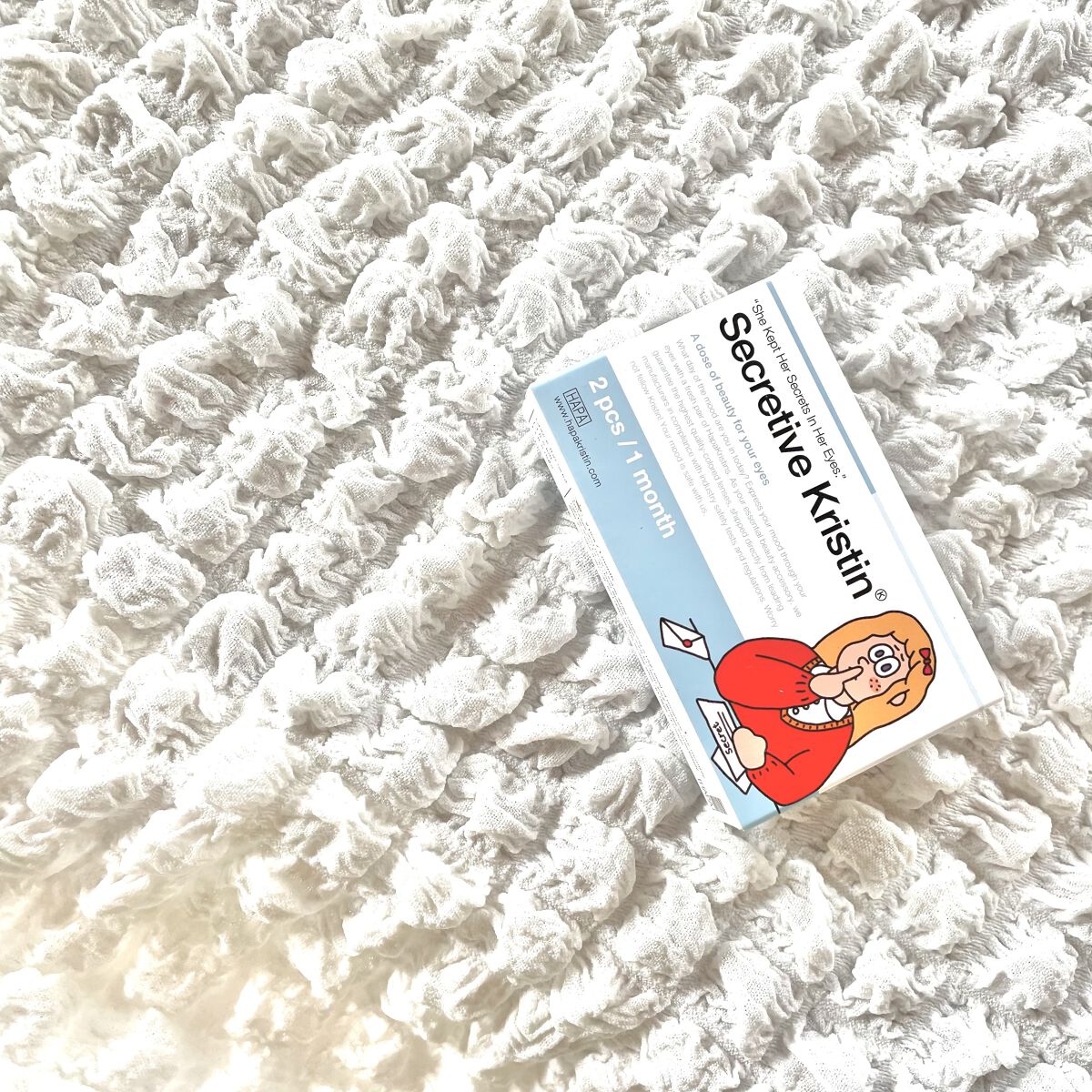 Secretive Kristen/Hapa kristin/カラーコンタクトレンズを使ったクチコミ（1枚目）