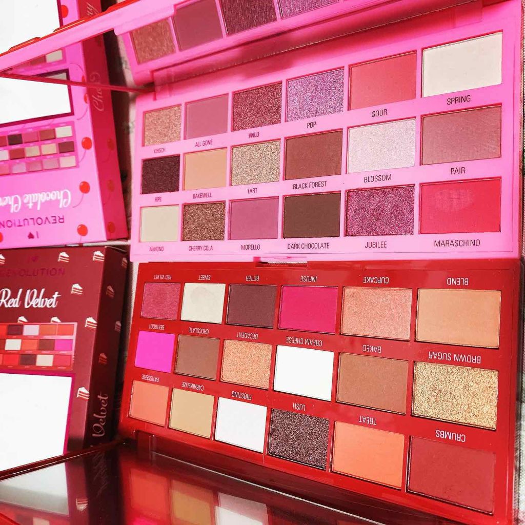 アイラブチョコレート/MAKEUP REVOLUTION/アイシャドウパレットを使ったクチコミ（2枚目）