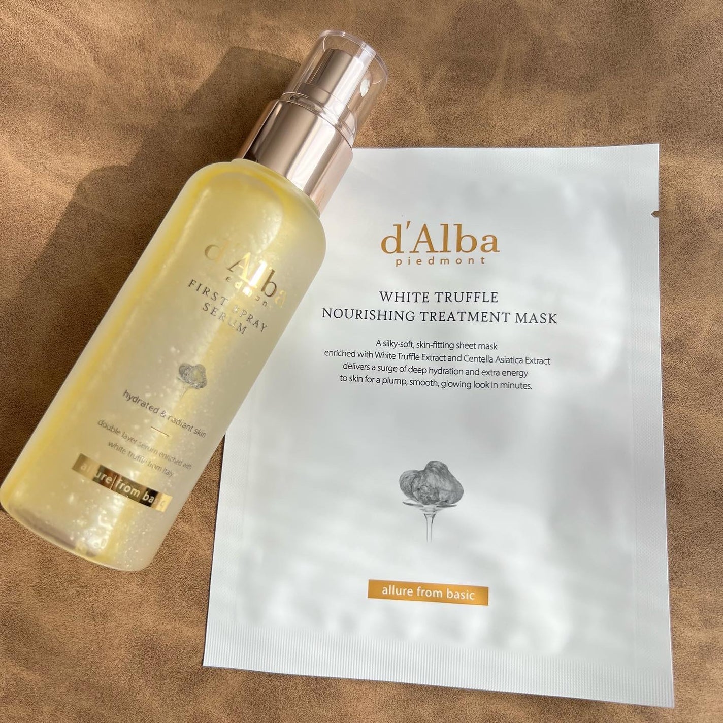 ダルバ ホワイトトリュフファーストスプレーセラム/ダルバ/ミスト状化粧水を使ったクチコミ(1枚目)