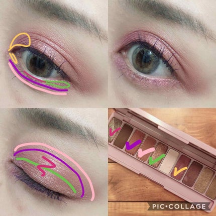 プレイカラー アイシャドウ/ETUDE/アイシャドウパレットを使ったクチコミ(2枚目)