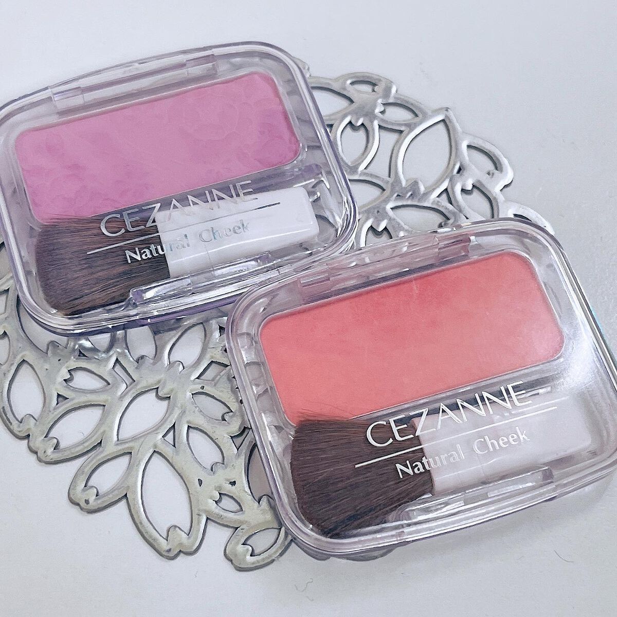 ナチュラル チークN/CEZANNE/パウダーチークを使ったクチコミ（1枚目）