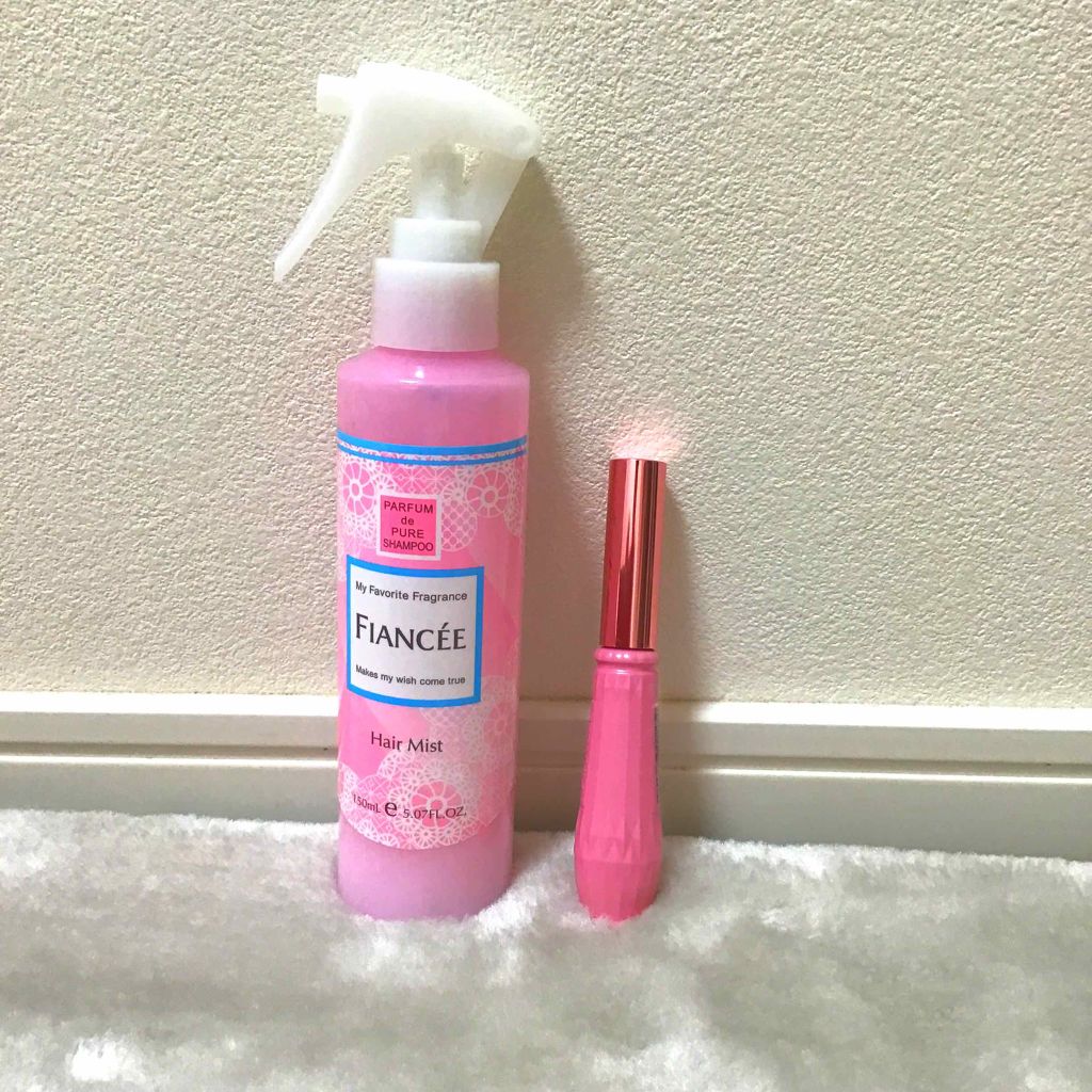 フレグランスヘアミスト ピュアシャンプーの香り/フィアンセ/ヘアミストを使ったクチコミ（3枚目）