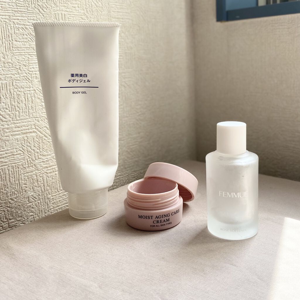 薬用美白ボディジェル/無印良品/ボディローションを使ったクチコミ（2枚目）